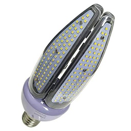 LED ATOMANT Bombilla LED E40 50W Farola Cono. Color Blanco Frio (6500K)