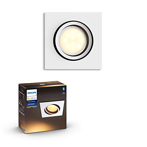 Philips Hue - Lámpara inteligente, Hue Milliskin, Foco Empotrable LED Inteligente