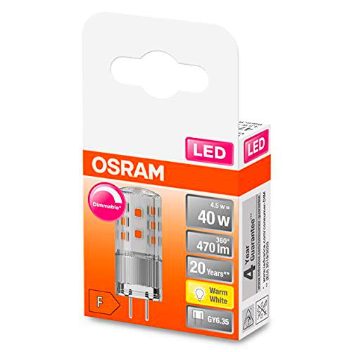 OSRAM Lámpara LED PIN regulable con casquillo GY6.35