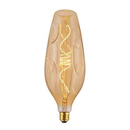 Homemania - Bombilla Maxi, color dorado