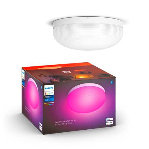 Philips Hue - Lámpara inteligente, Hue Flourish, Plafón LED Inteligente