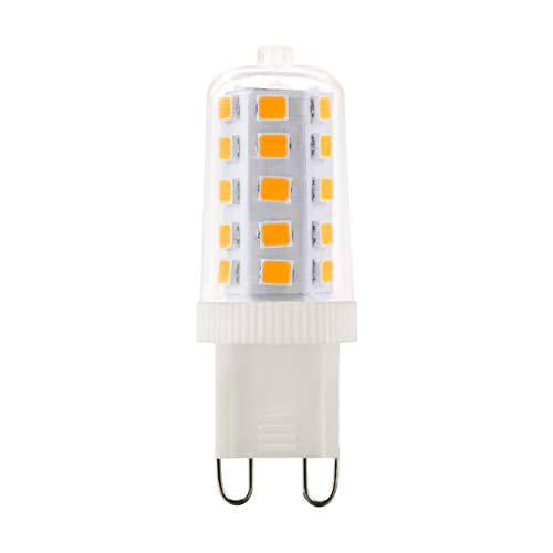 EGLO LED G9 regulable, lámpara con base pin, bombilla enchufable de 3 vatios (corresponde a 30 vatios)