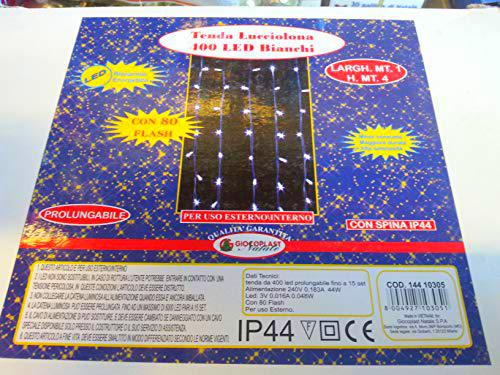 Giocoplast Natale Tile 1000 400 - Juego de luces LED (1 m)