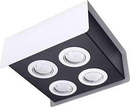 Sollux Lighting - Lámpara LED, acero, color blanco