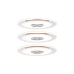 Paulmann 92907 Luminaria empotrable LED Whirl Foco empotrable redondo 3x5,5 W