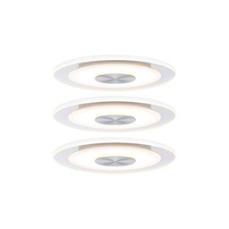 Paulmann 92907 Luminaria empotrable LED Whirl Foco empotrable redondo 3x5,5 W