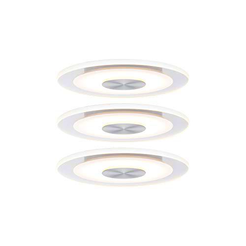 Paulmann 92907 Luminaria empotrable LED Whirl Foco empotrable redondo 3x5,5 W