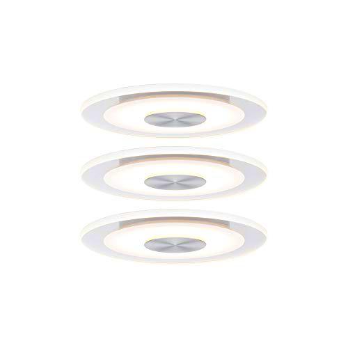 Paulmann 92907 Luminaria empotrable LED Whirl Foco empotrable redondo 3x5,5 W