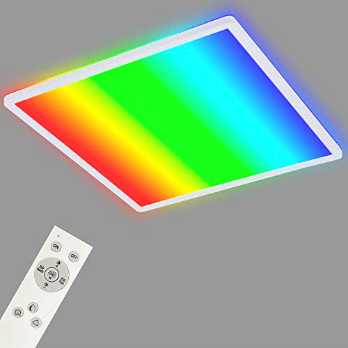 BRILONER - Lámpara de techo LED inteligente, colores brillantes RGB