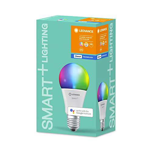 LEDVANCE Lámpara Smart LED, Bluetooth, E27, color de luz variable (2000-6500K)