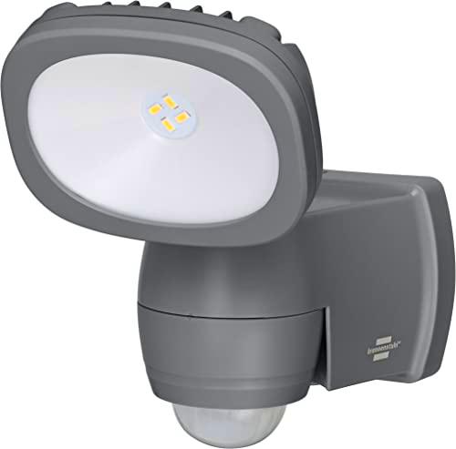 Brennenstuhl LUFOS 200 foco LED con detector de movimiento para montaje en exteriores / funcionamento sobre pilas alcalinas (210 lm