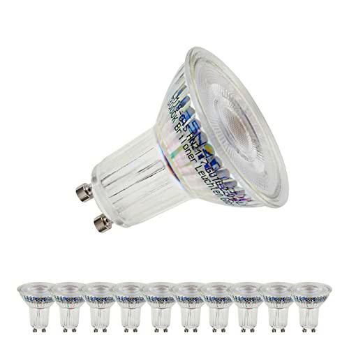 BRILONER - Juego de 10 bombillas LED, 10x bombillas LED GU10