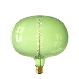 CALEX Lámpara de suelo verde esmeralda, diámetro de 220 mm