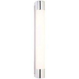 Brilliant lámpara Horace LED aplique de pared blanco / cromo | 1x 10W LED integrado