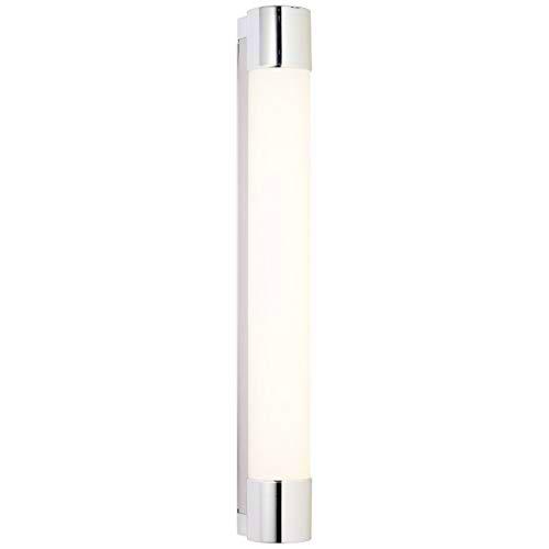 Brilliant lámpara Horace LED aplique de pared blanco / cromo | 1x 10W LED integrado