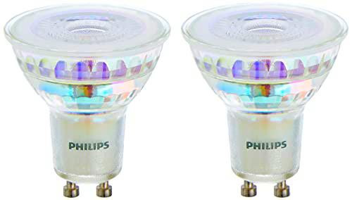 Philips - Bombilla LED Spot Foco 50W, GU10, 36 Grados Apertura