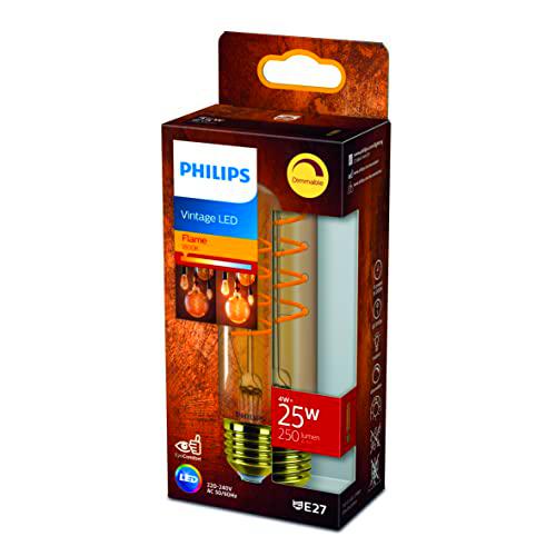 Philips LED - Bombilla LED Clásica de Filamento, T32 E27