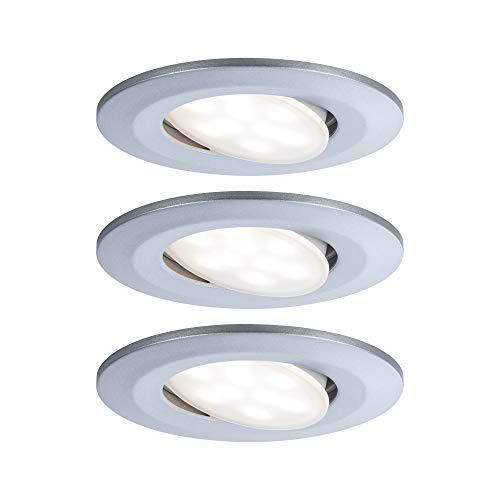 Paulmann 99929 Luminaria LED Calla, redonda, incl. 3x6 W IP65