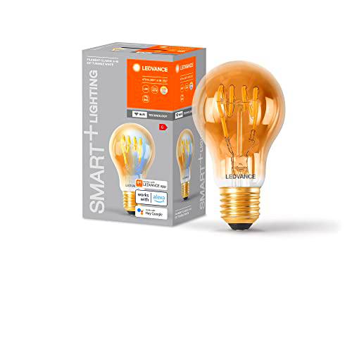 LEDVANCE Lámpara LED SMART+ WIFI, dorada, 6 W, 470 lm
