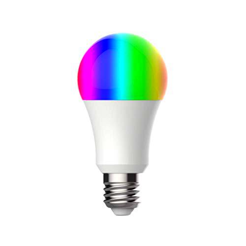 NK Bombilla LED Inteligente - WiFi 2.4GHz, 9W E27, Luces RGB