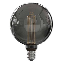 CALEX Glassfiber - Bombilla LED E27, filamento vintage decorativo G125