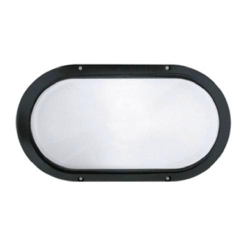 Prisma superdelta ovale - Aplique pared superdelta ov.1x60w e27 negro