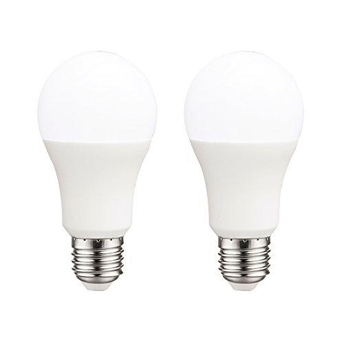 A2BC LED Lighting Pack 2x Bombillas estándar LED E27 10W luz neutra (4200K) 806 Lm.