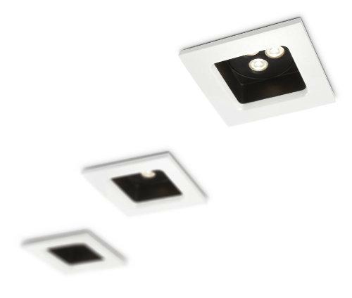 Philips 57972/31/16 Smartspot - Foco empotrable LED cuadrado (7,5 W
