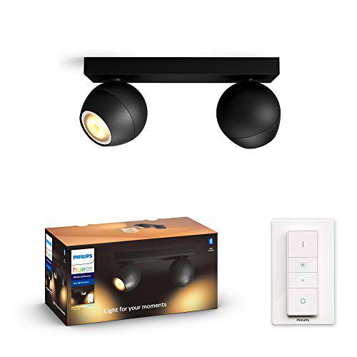 Philips Hue - Lámpara inteligente, Hue Buckram, Barra LED Inteligente