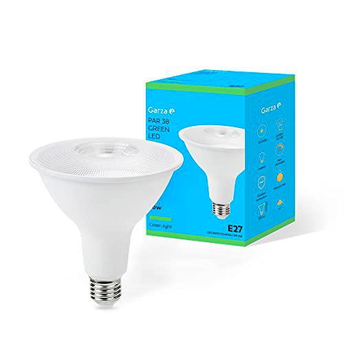 Garza - Bombilla Reflectora LED Impermeable Decorativa Luz Verde E27 16W