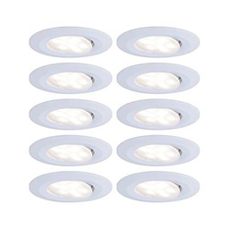 Paulmann 99922 Calla-Lámpara led empotrable (10 Unidades