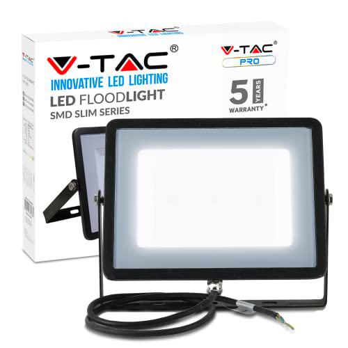 V-TAC VT-100-B 100W LED A+ Negro Proyector - Proyectores (100 W