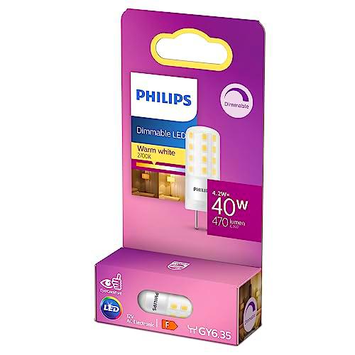 Philips Bombilla LED Tipo cápsula, casquillo GY6.35 4.2W