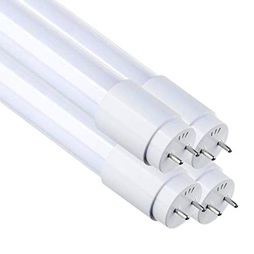 Pack 4x Tubo LED 60cm, 9W. Color Blanco Frio (6500K)