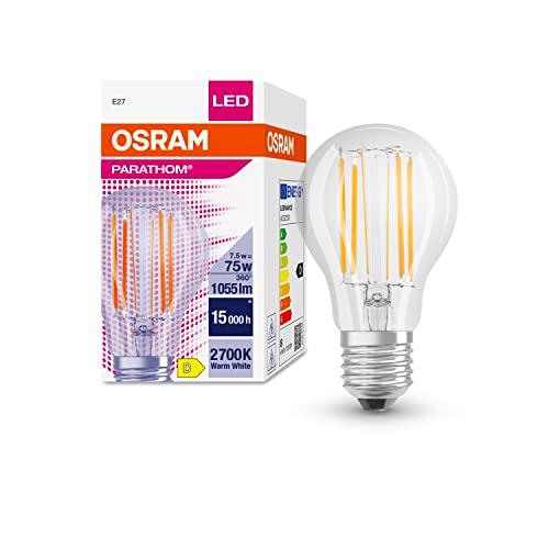 Osram - Bombillas LED clásicas PARATHOM® CLASSIC A 75 7,5 W/2700 K E27