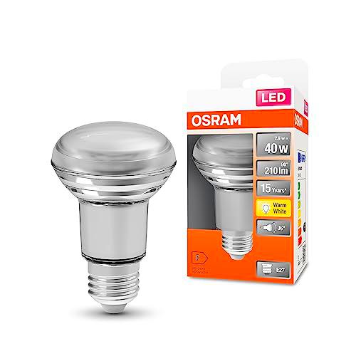 OSRAM LED Star R63 Lámpara LED para la base E27, lámpara reflector