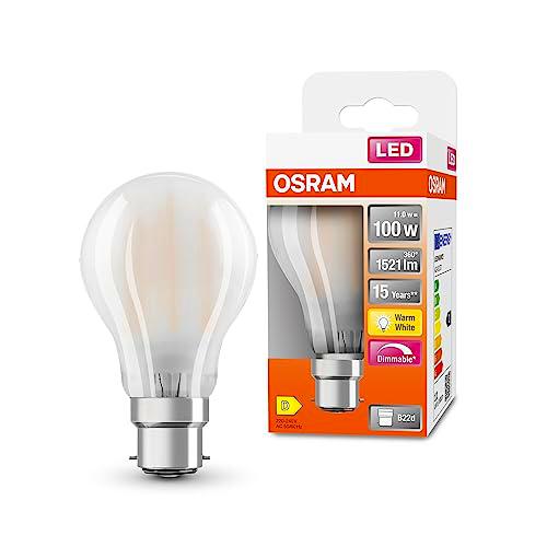 OSRAM LED Superstar Classic A100 lámpara LED Dimmable para base B22D