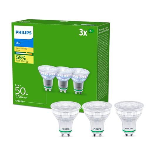 Philips Lighting Bombilla LED Ultra Eficiente, GU10