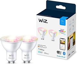 WiZ - Bombilla LED Inteligente Wi-Fi 4,9W (Eq. 50W) casquillo GU10