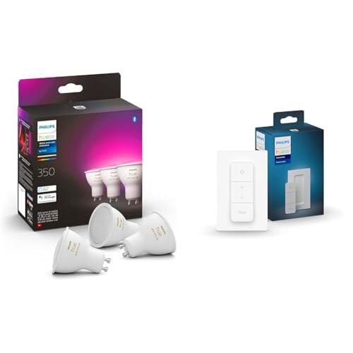 Philips Hue - Bombilla LED Inteligente, GU10, Luz Blanca y de Colores