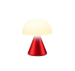 Mina LH60 - Lámpara LED de aluminio (6 horas), (rojo oscuro)