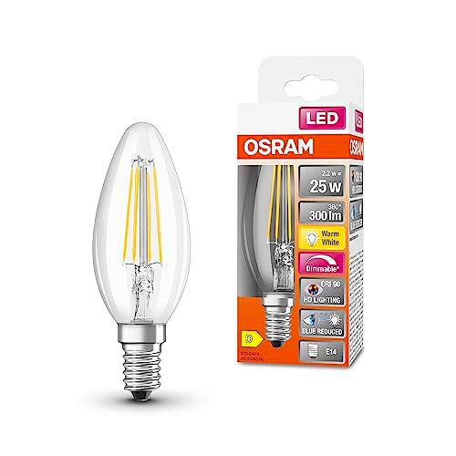 OSRAM Lámpara LED SUPERSTAR+ CLASSIC B FIL 25, E14