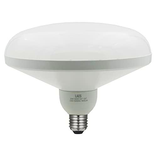 Laes - Bombilla LED UFO, E27, 20 watts, Blanco, 201 x 154 mm