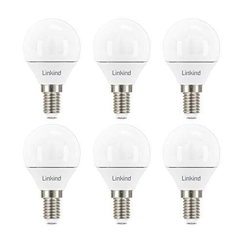 Linkind Bombilla LED E14 Regulable, 4.5W Equivalente a 40W