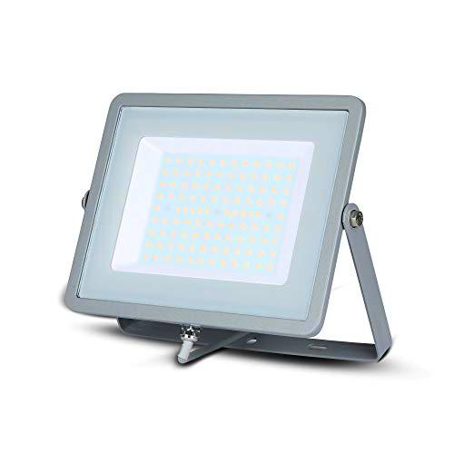 V-TAC Faro LED SMD Chip Samsung 100 W Color Gris 4000 K IP65
