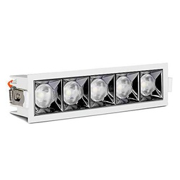 V-TAC VT-2-21 20W LED Reflector SMD Downlight con chip Samsung Blanco Cálido 2700K 12º