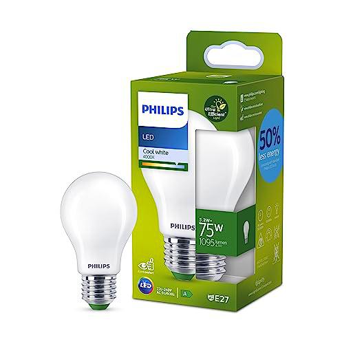 Philips Bombilla LED Mate Philips Eficiente, Casquillo E27 5.2W