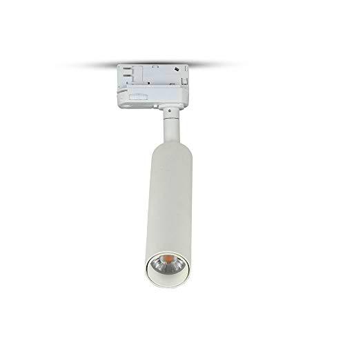 V-TAC VT-407 7W LED Tracklight con código de color Samsung Chip: 5000K 5 años de garantía