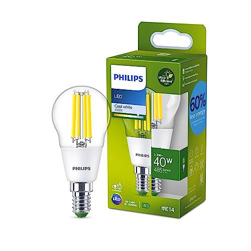 Philips Bombilla LED Tipo Vela Esférica Philips Eficiente