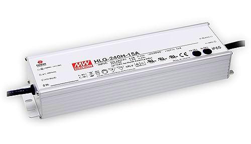Mean Well HLG-240H-24B - Controlador LED (corriente constante
